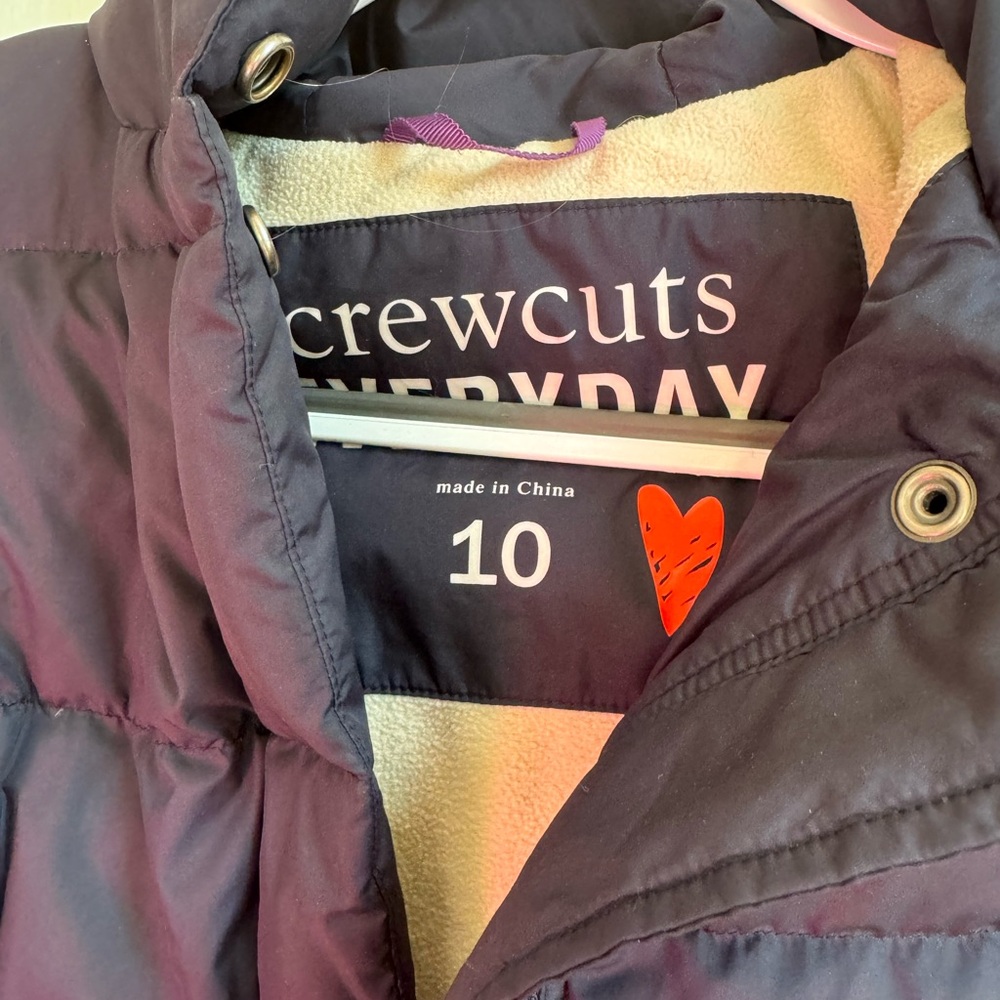 Crewcuts down jacket navy
